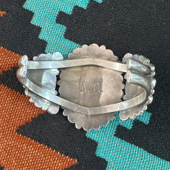 RARE! Alice Quam Zuni Cluster Cuff - Picture 4 of 6